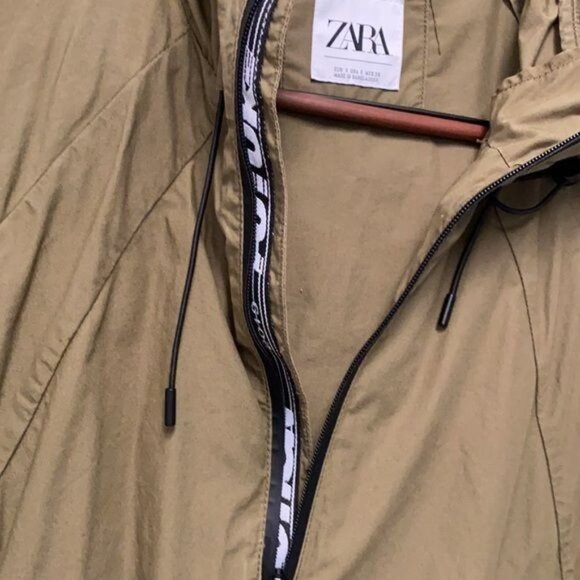 Zara Women Green Light Jacket Size S - Picture 5 of 10